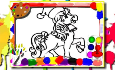 Horse Coloring Book logo