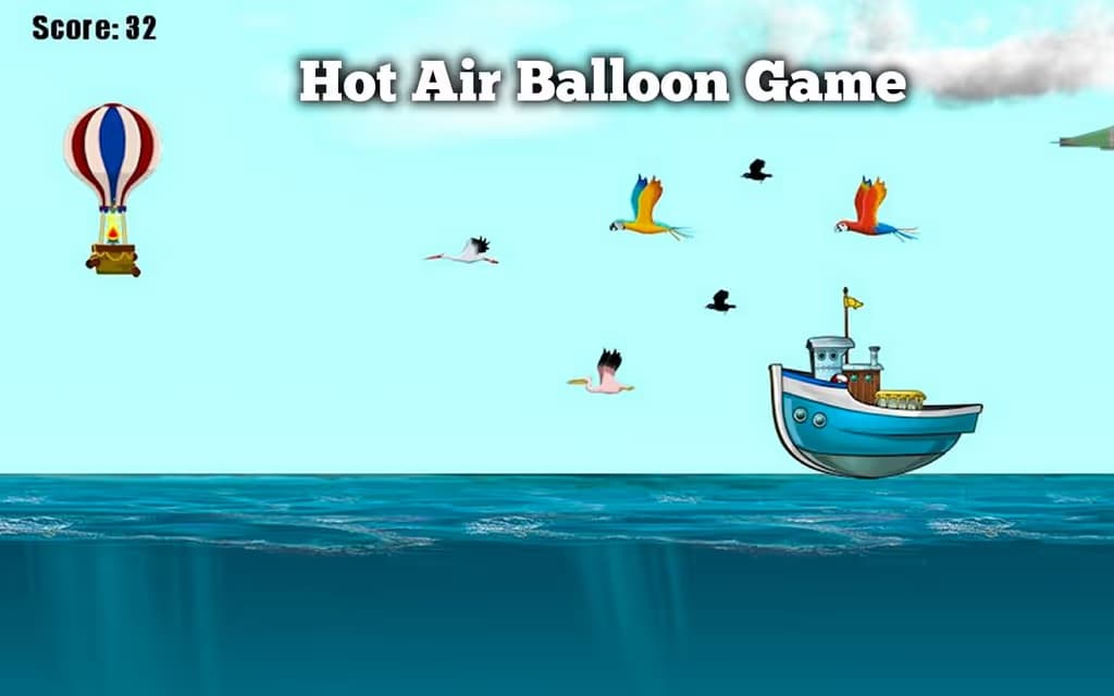 Hot Air Balloon Game logo