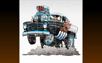 Hot Rod Jigsaw logo