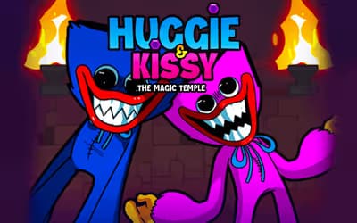 Huggie & Kissy: The magic temple logo