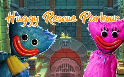 Huggy Rescue Parkour logo