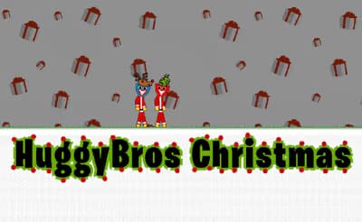 HuggyBros Christmas logo