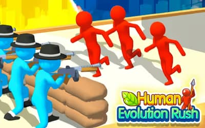 Human Evolution Rush logo