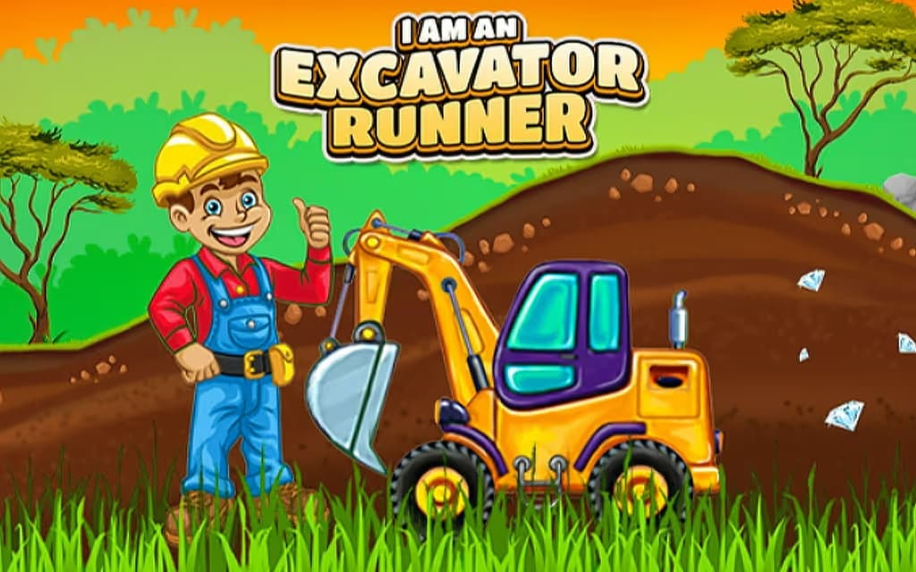 I am an Excavator Runner logo