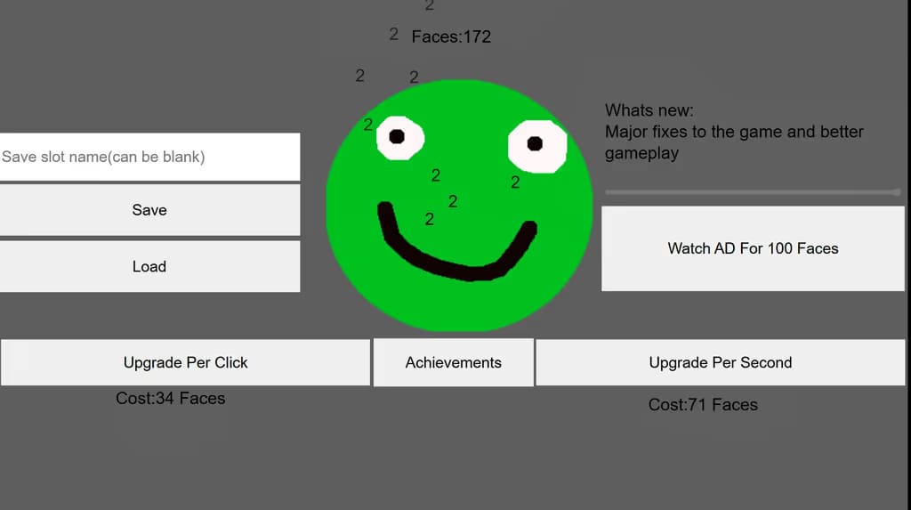 I Need Faces Idle Clicker logo
