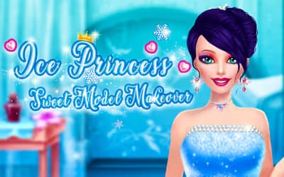 Ice Queen Dress-Up & Girl Game logo