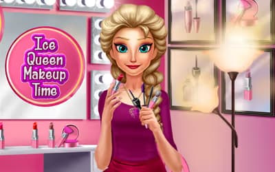 Ice Queen Makeup Time logo