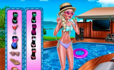 Ice Queen Pool Day logo