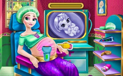 Ice Queen Pregnant Check-Up logo