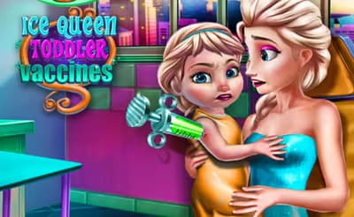 Ice Queen Toddler Vaccines logo