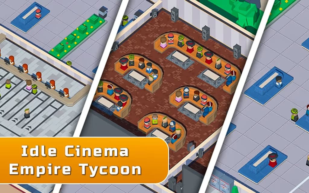 Idle Cinema Empire Tycoon logo
