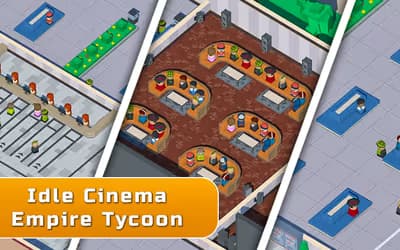 Idle Cinema Empire Tycoon logo