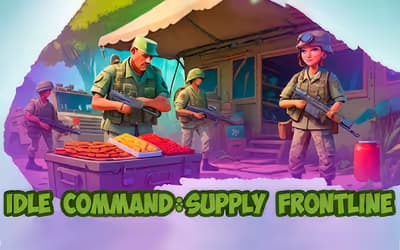 Idle Command: Supply Frontline logo