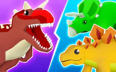 Idle Dino Farm Tycoon 3D logo