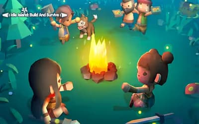 Idle Island: Build And Survive logo