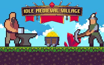 Idle Medieval Village logo