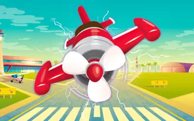 Idle Merge Plane logo