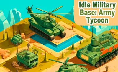 Idle Military Base. Army Tycoon logo