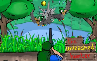 The Unleashed Hunter logo