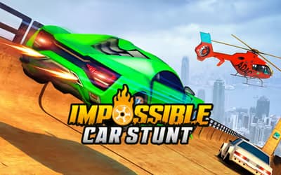 Impossible Car Stunt Game logo