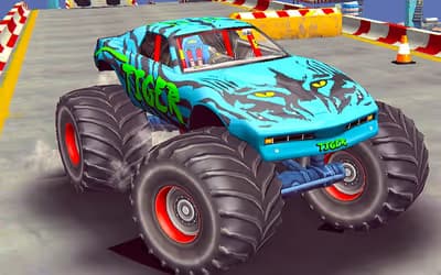 Impossible Monster Truck race Monster Truck Games 2021 logo