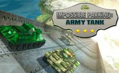 Impossible Parking Army Tank logo