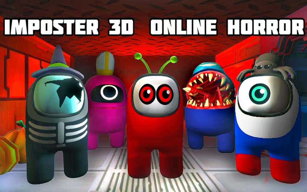 Imposter 3D online horror logo