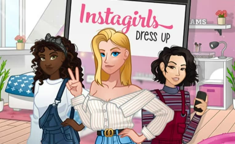 Instagirls Dress Up logo