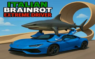 Italian Brainrot Extreme Driver logo