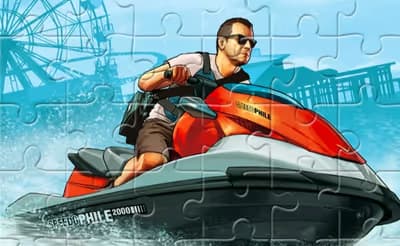 Jet Ski Puzzle logo