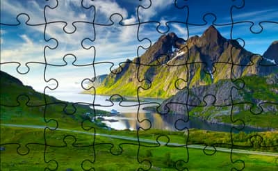 Jigsaw Puzzle - Beauty Views logo