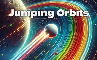 Jumping Orbits logo