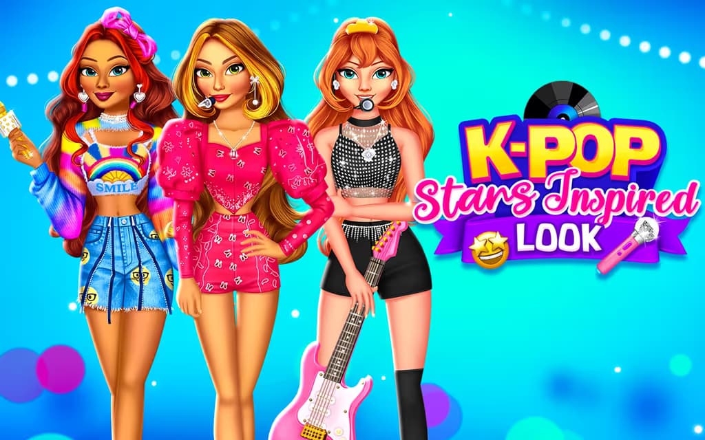 K-Pop Stars Inspired Look logo
