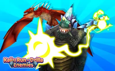 Kaiju Run Dzilla Enemies logo