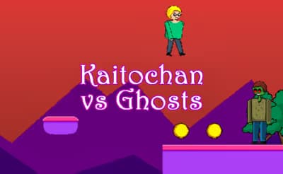 Kaitochan vs Ghosts logo