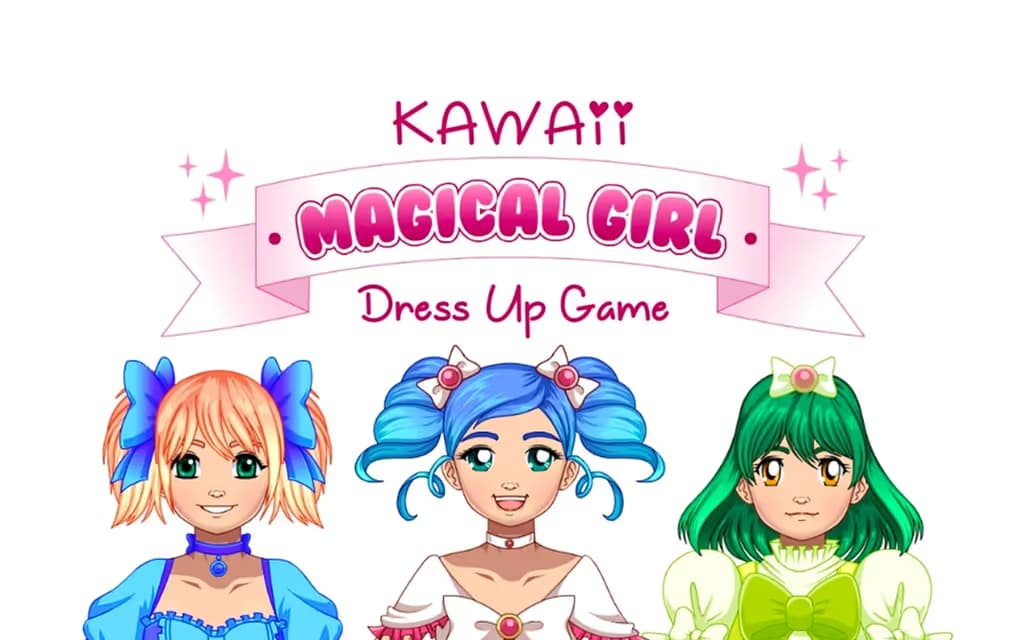 Kawaii Magical Girl Dress Up Game logo