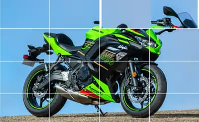 Kawasaki Ninja 650 Slide logo
