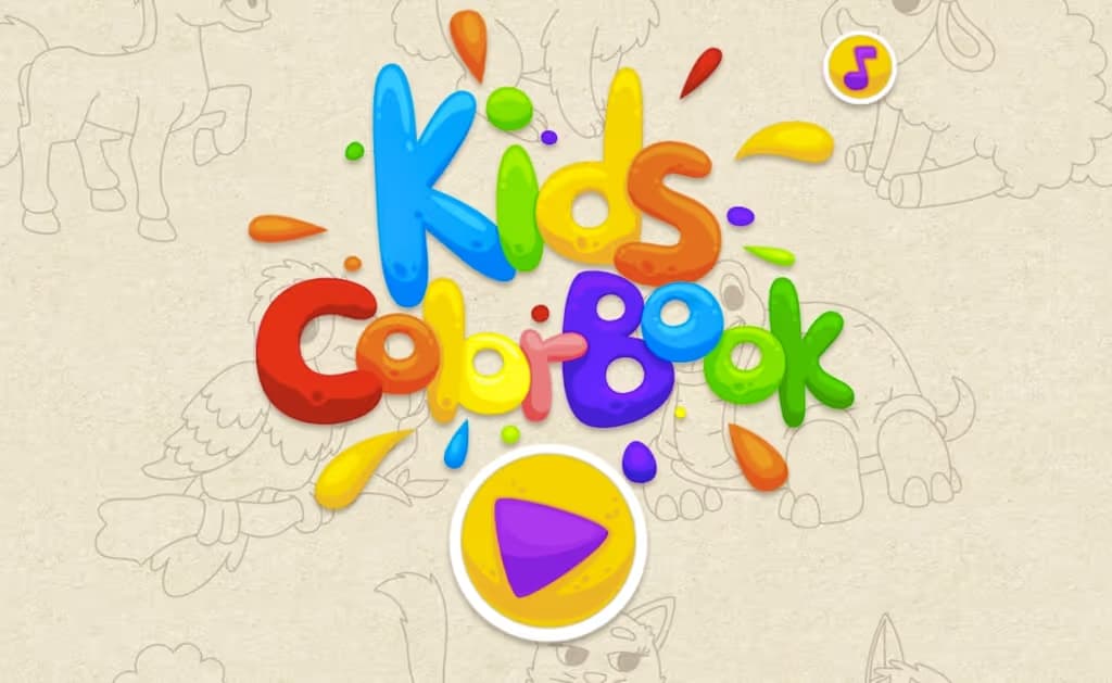 Kids Color Book logo