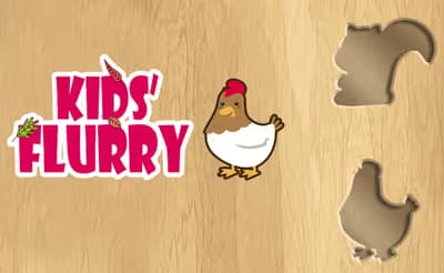 Kids Flurry Educational Puzzle Game logo