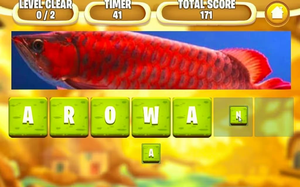 Kids Scrambled Word logo