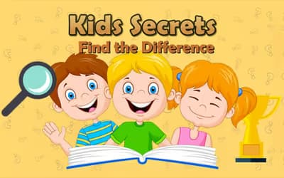 Kids Secrets Find the Difference logo