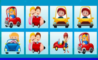 Kids Vehicles Memory logo