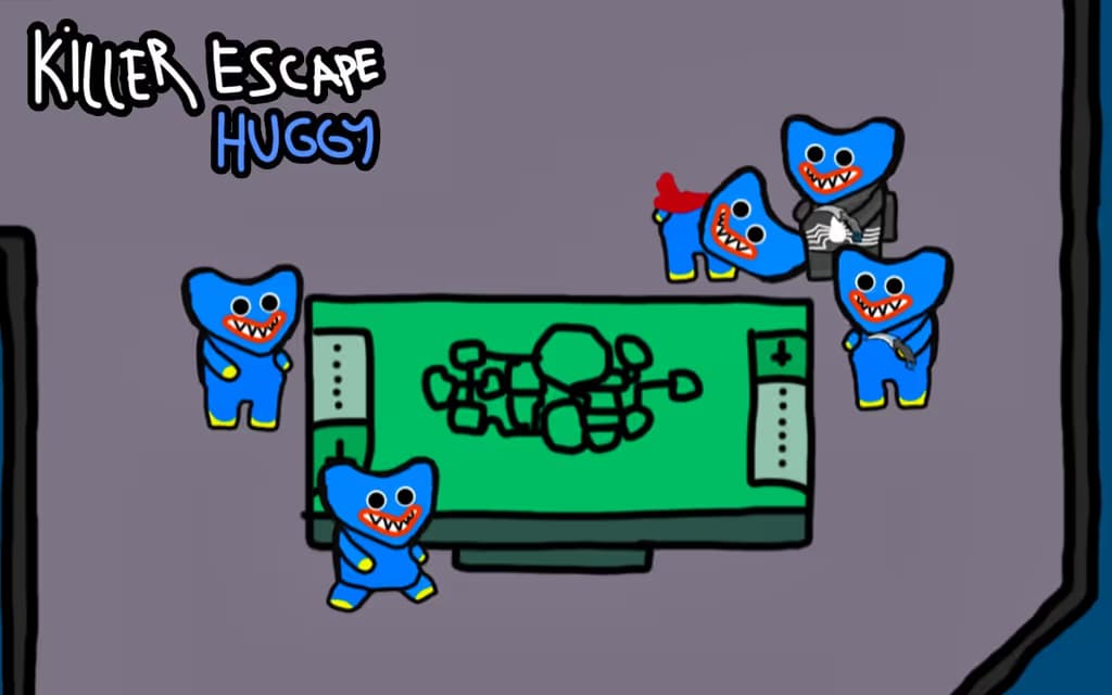 Killer Escape Huggy logo