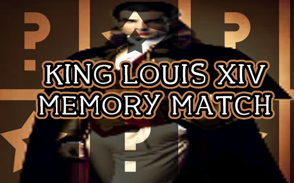 King Louis XIV Memory Match logo