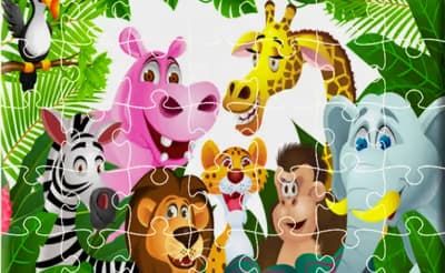 King of Jungle Jigsaw logo