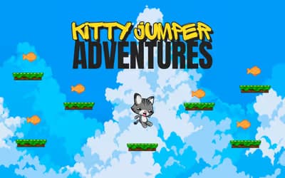Kitty Jumper Adventures logo