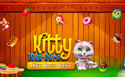 Kitty Take Care New Born Baby logo