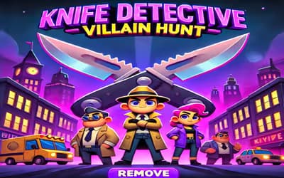 Knife Detective - Villain Hunt logo