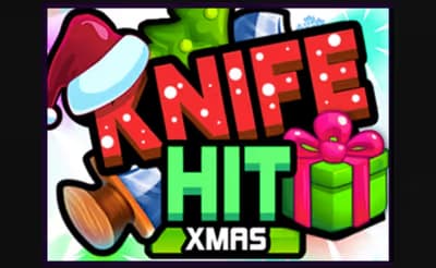 Knife Hit Xmas logo