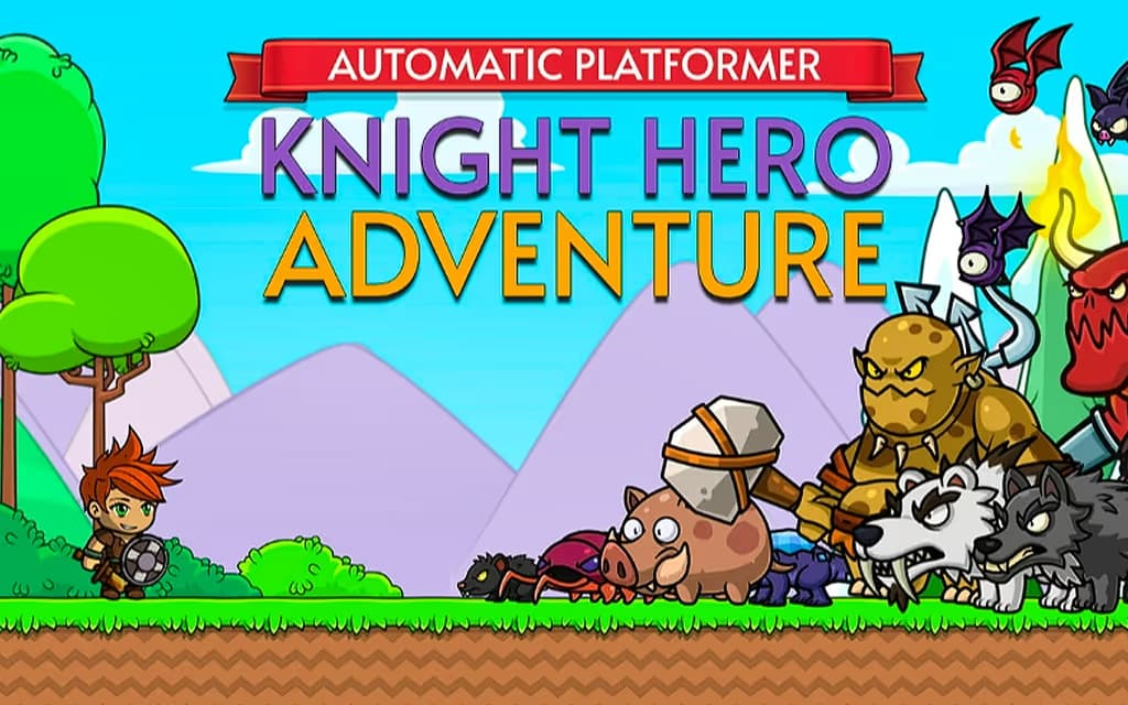 Knight Hero Adventure idle RPG logo